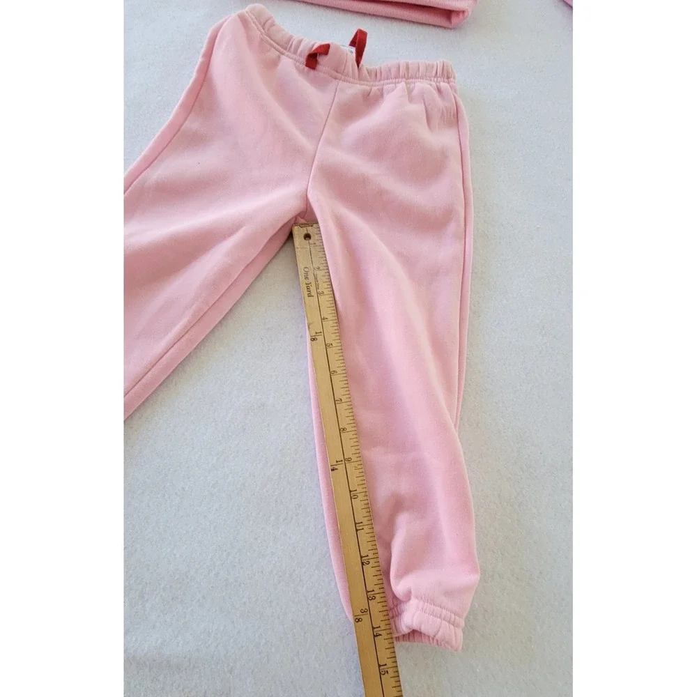 Joyful MERRY & BRIGHT Girls Set 3 HOLIDAY Size 4T‎  COLOR Pink-HOLIDAY